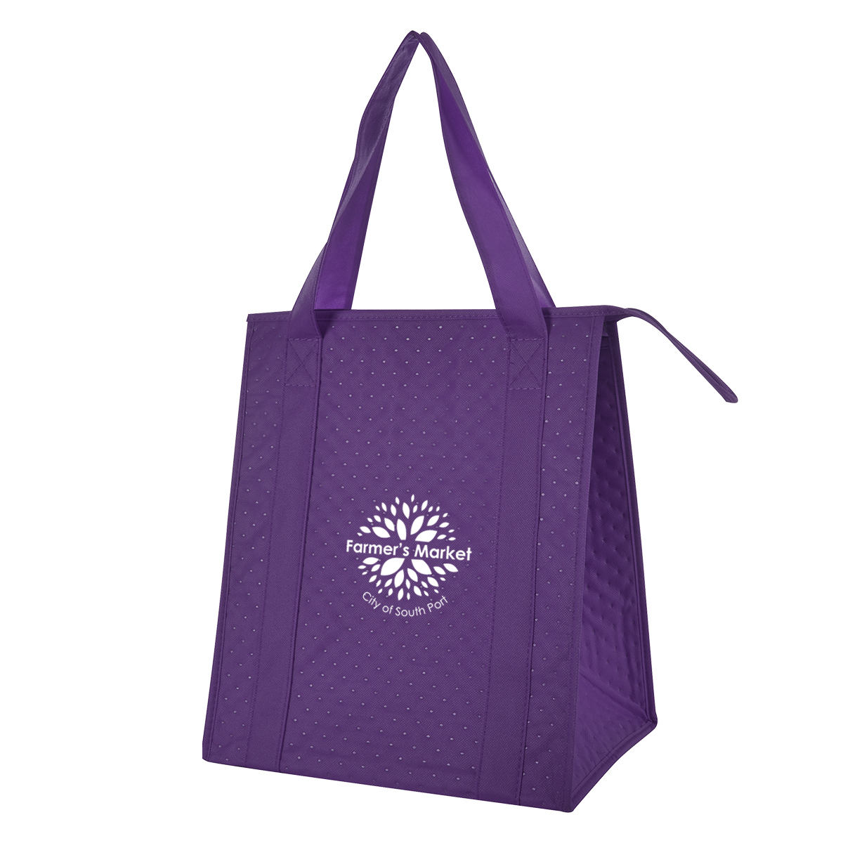 Dimples Non-Woven Cooler Tote Bag 8