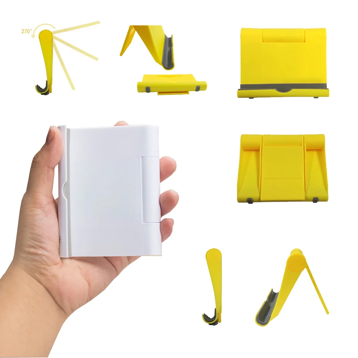 Adjustable Mobile Phone Tablet Desktop Foldable Holder 2