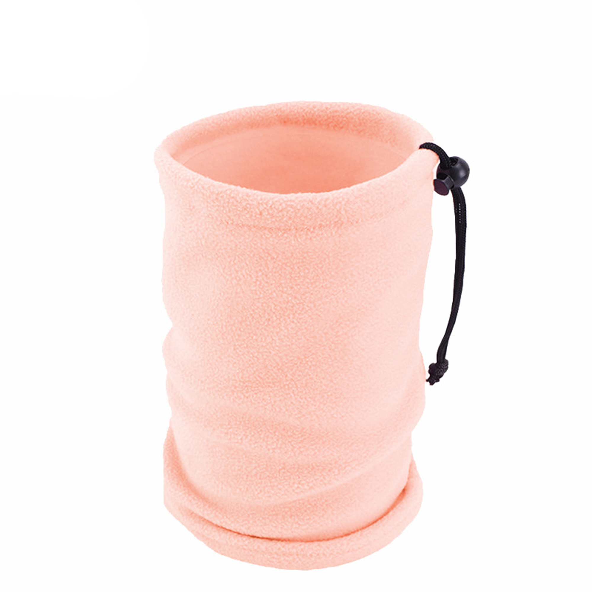 Polar Fleece Drawstring Neck Gaiter 11.81" x 9.84" 15