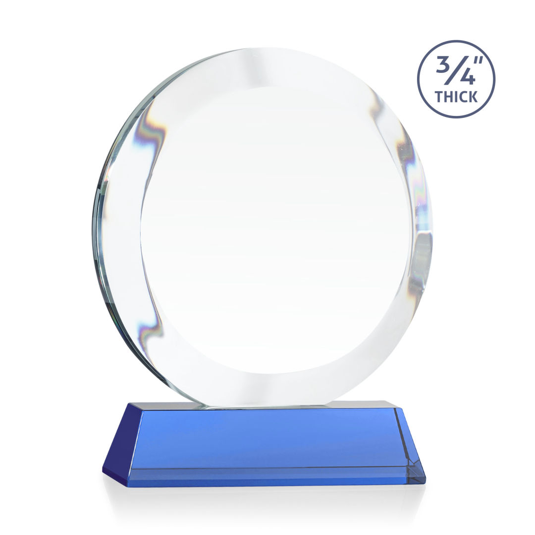 Gibralter VividPrint™ Award on Newhaven Base - Sky Blue 8