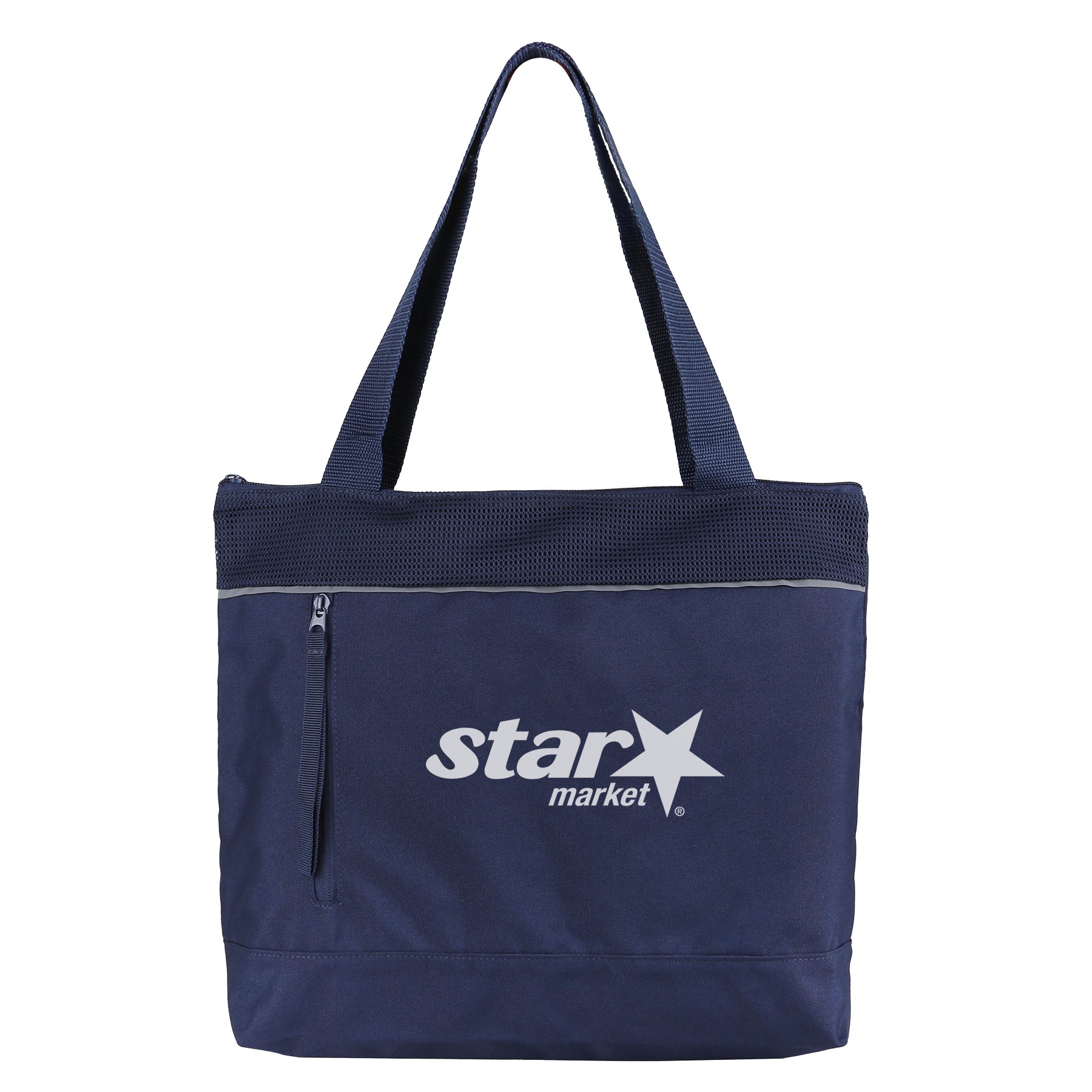 RPET Mesh Zippered Tote Bag 7