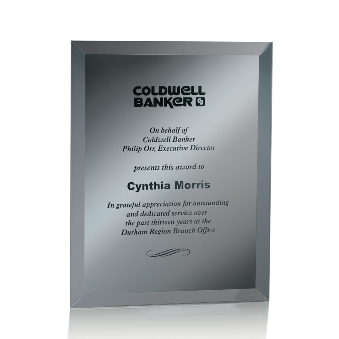 Mirror Plaque - Gray