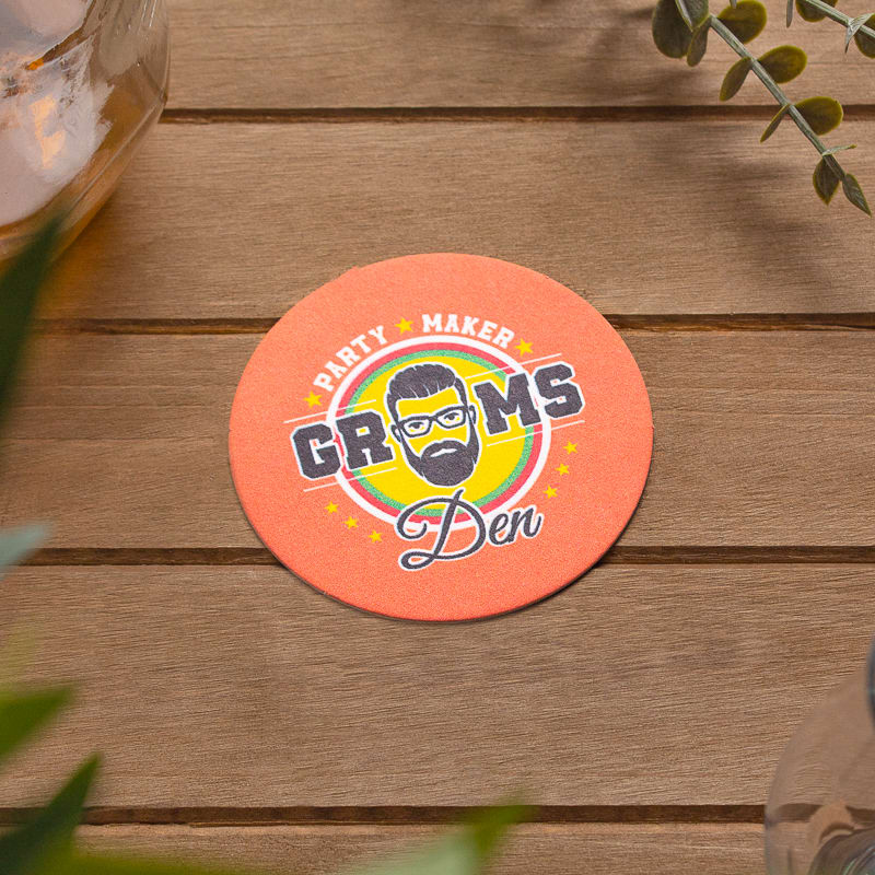 Pulpboard Coasters - 3.5" Round 15