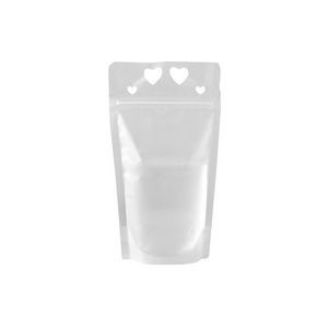 350ml Portable Drinking Pouch With Straw 13