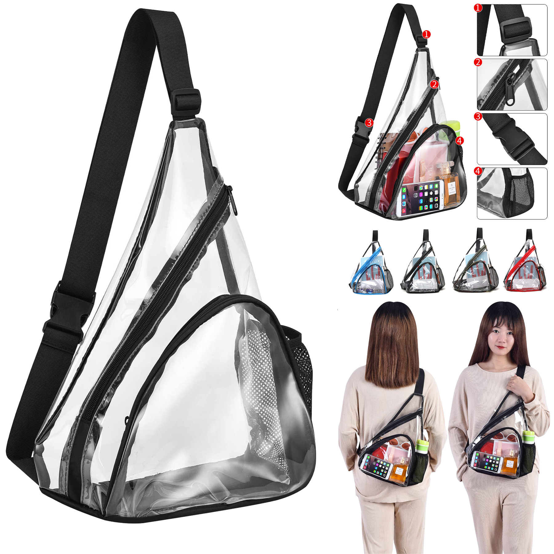 Clear Sling Bag 2