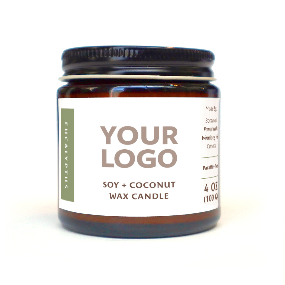 4 oz Hand-Poured Eucalyptus Candles 3