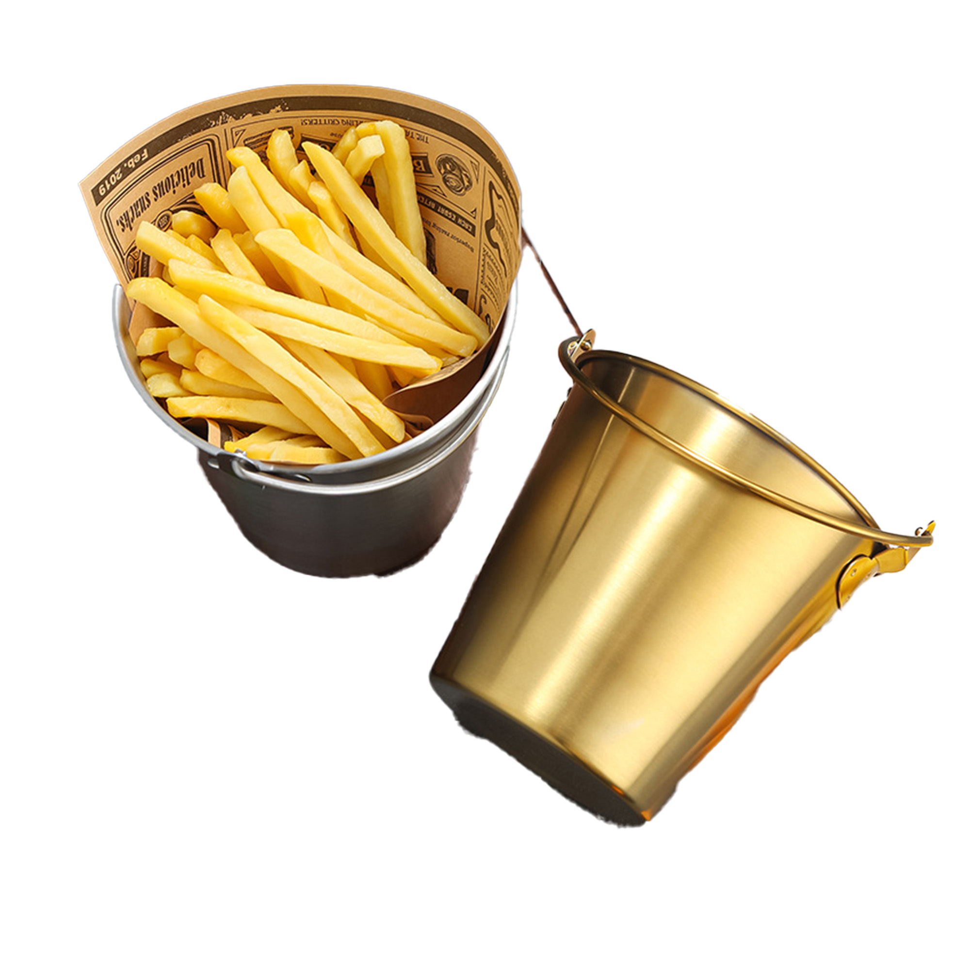 Festive Christmas Fried Chicken And Fries Bucket For Holiday Gatherings 3