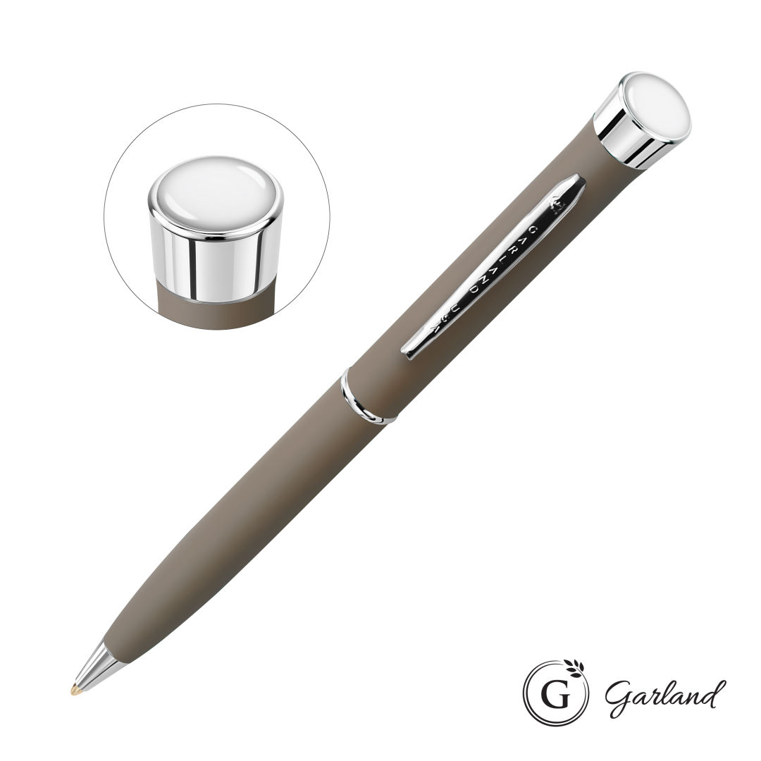 Garland® Freedom Custom Ballpoint Pen - Chrome Accent 2