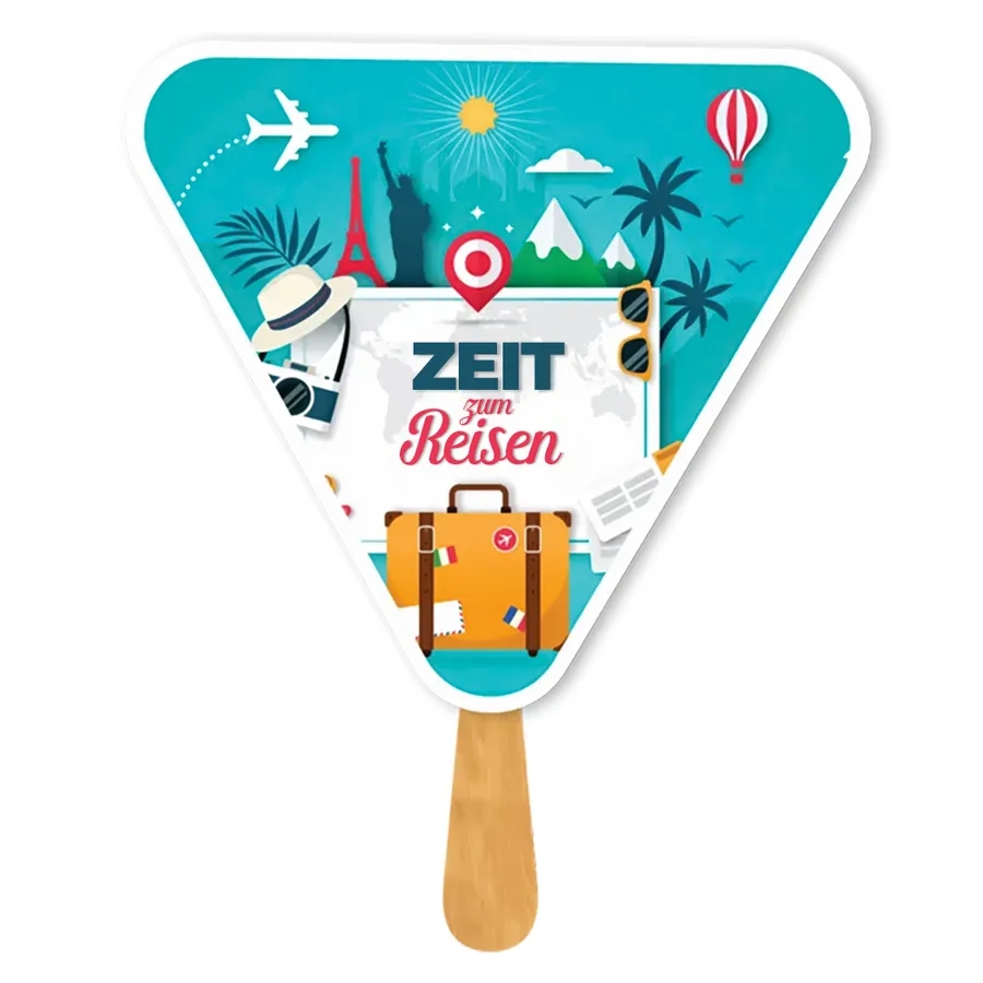 Triangle Hand Fan 3