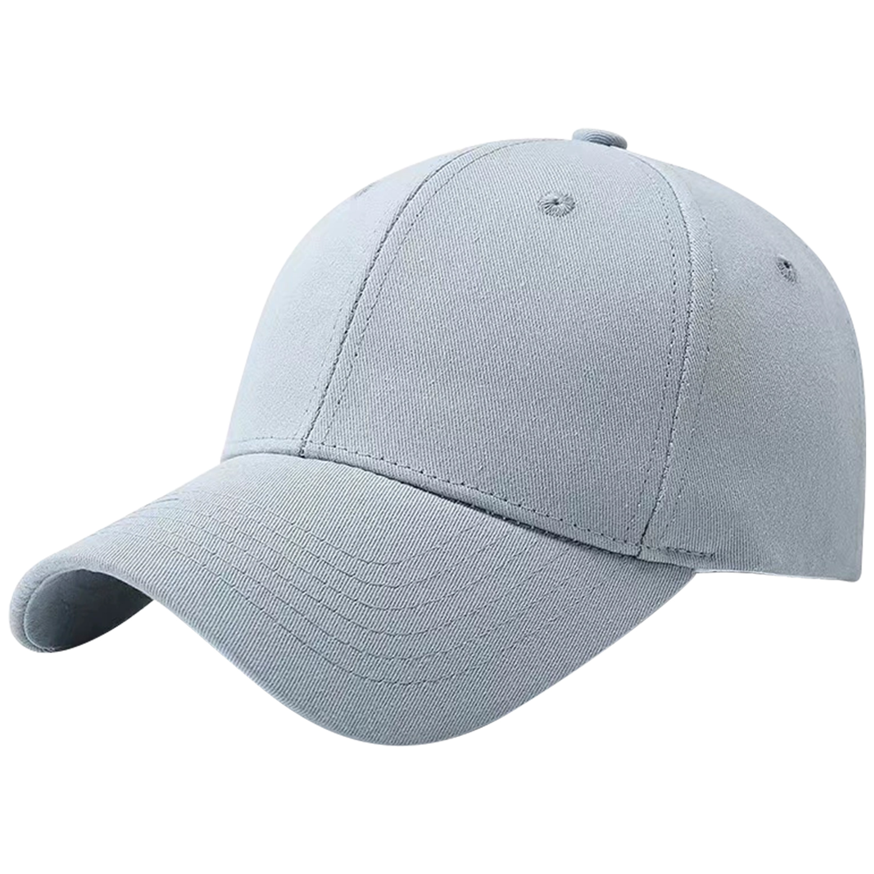 Classic 6-panel Curved Brim Baseball Cap With Plastic Snapback Clousure (MOQ: 1pc) 29