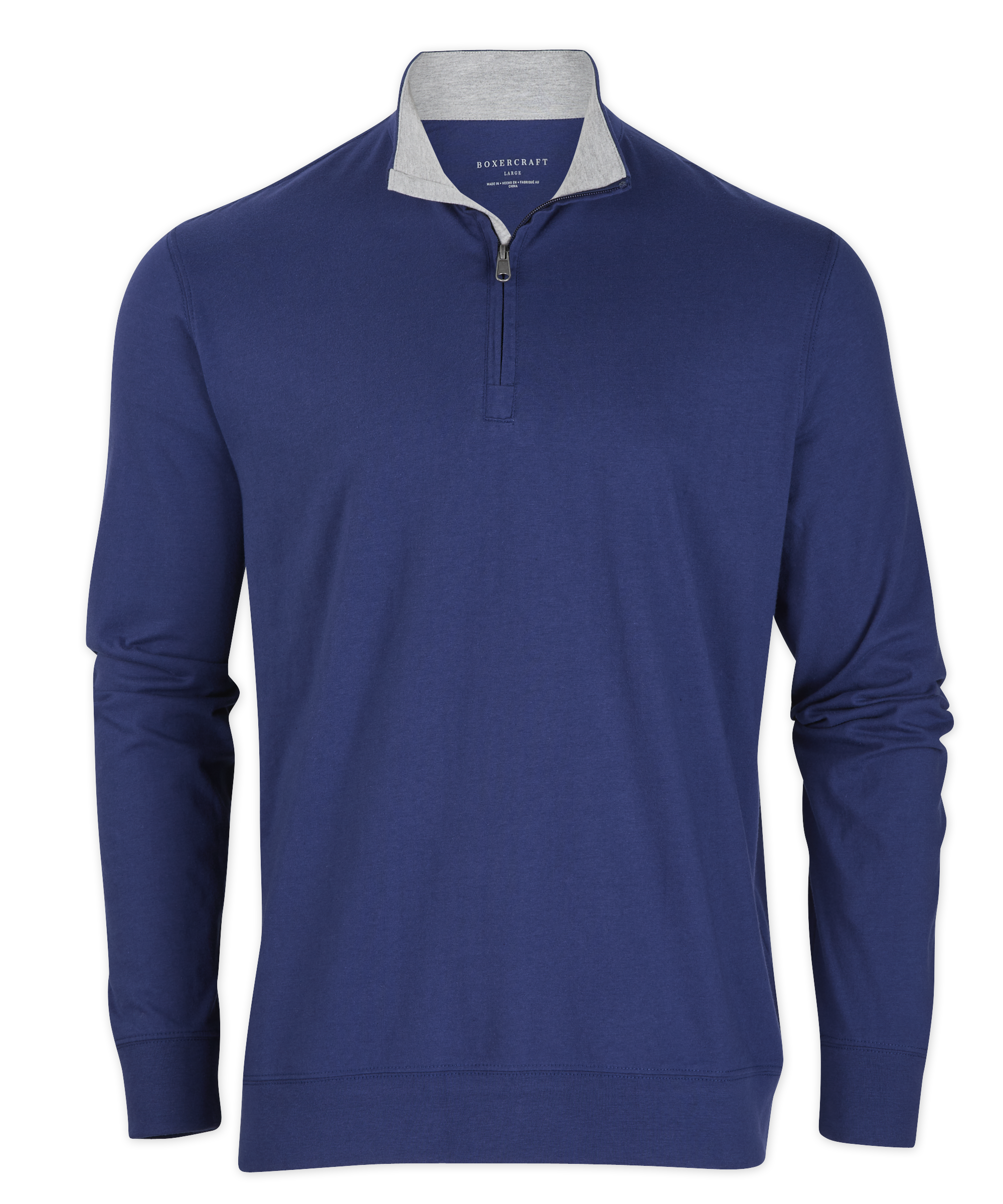 BOXERCRAFT MEN'S ALUMNI QTR ZIP 7