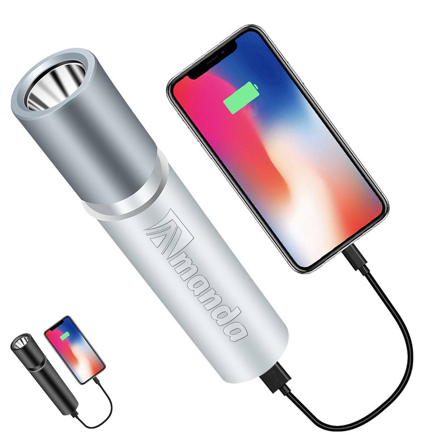 Mini Flashlight w/ Power Bank 3
