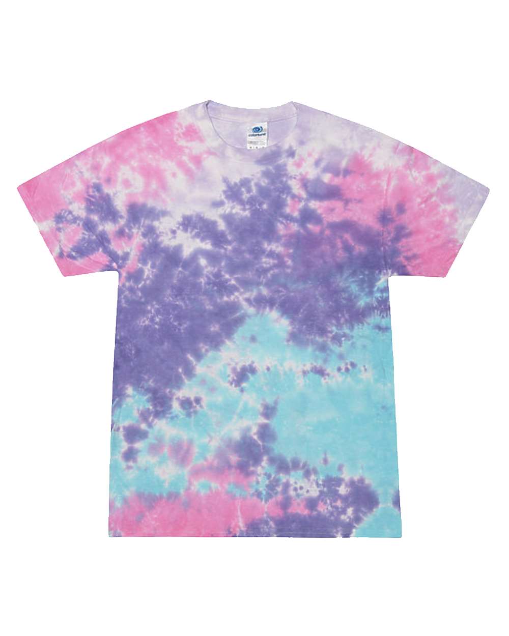 Unisex Multi-Color Tie-Dyed T-Shirt - 1000 144