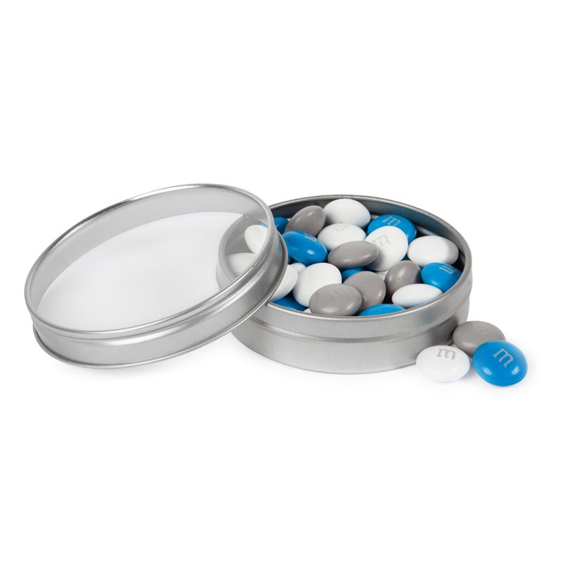 1.5 oz. Color Choice M&M'S® in Silver Tin 3