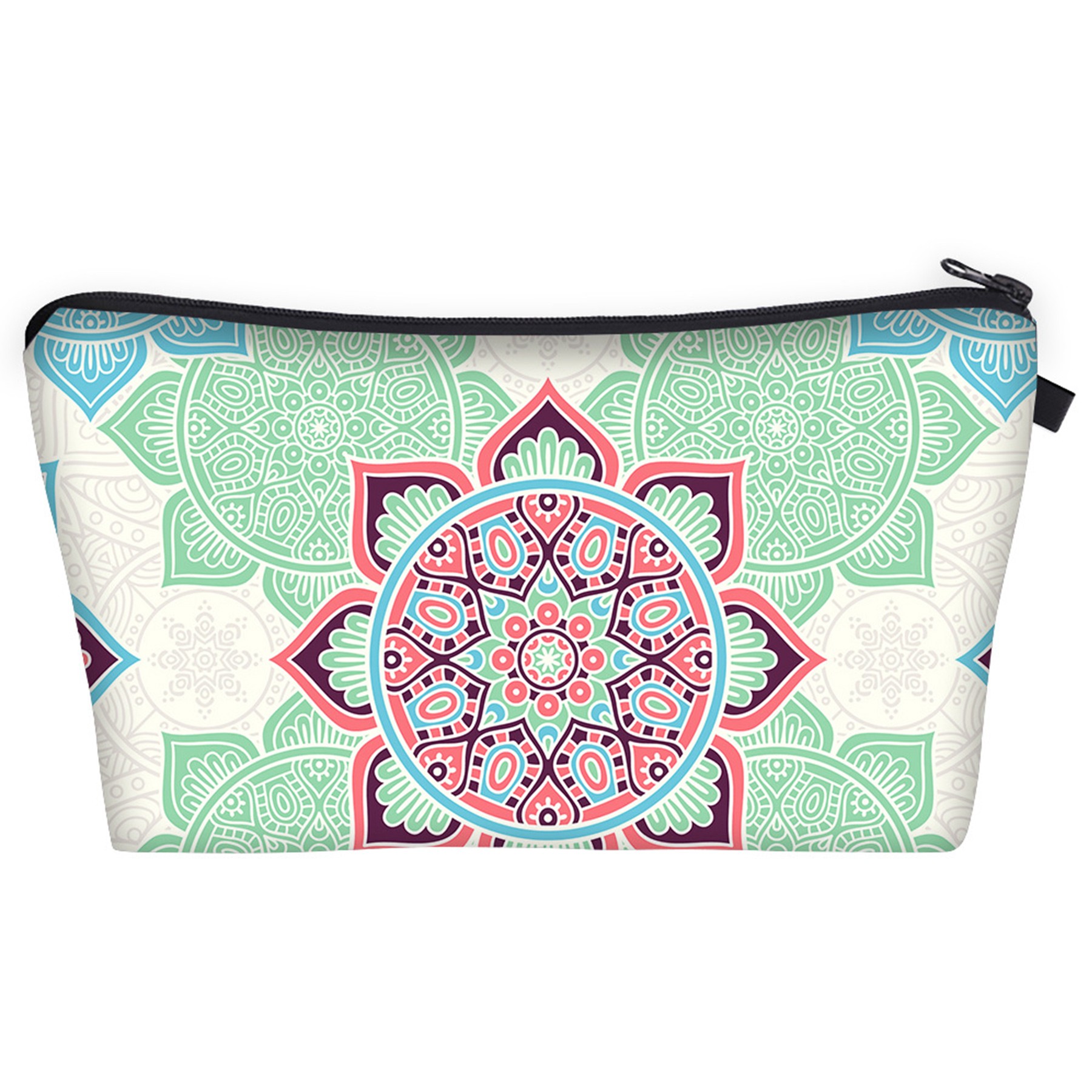 Digital Print Clutch Mandala Makeup Bag 20