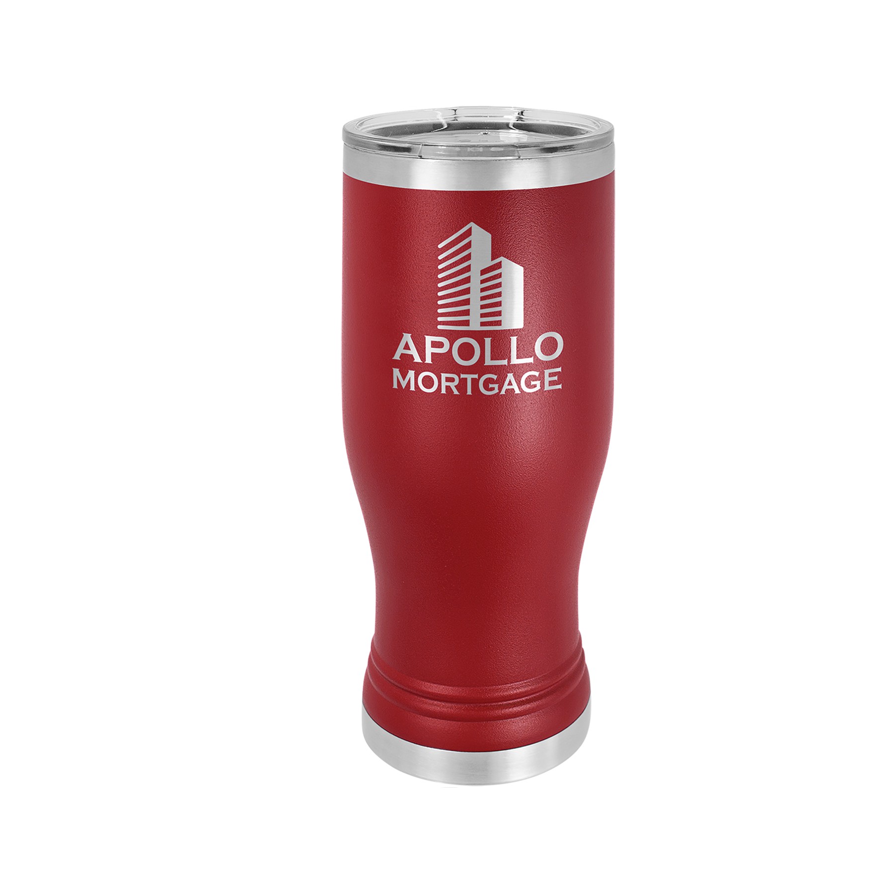Polar Camel 20oz Stainless Steel Pilsner w/ Clear Lid 42