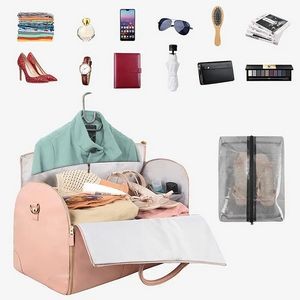 Waterproof Pu Leather Suitcase Suit Travel Bag 3