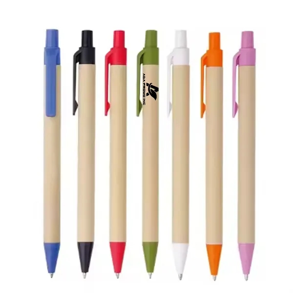Eco-Friendly Recycled Cardboard Ballpoint Pens