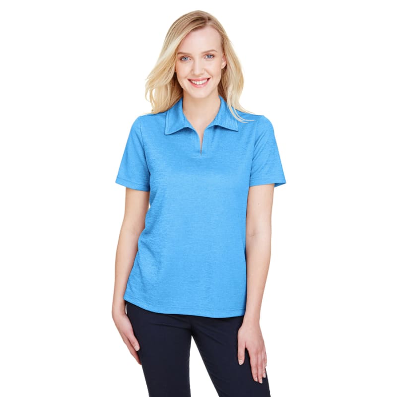 Devon & Jones CrownLux Performance™ Ladies' Address Melange Polo 11
