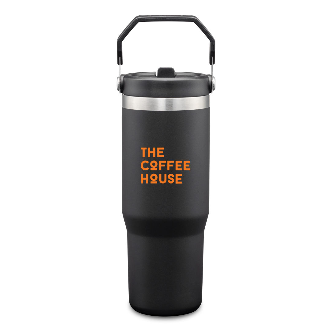 Revive SS Travel Mug w/Handle & Straw - 30oz 9