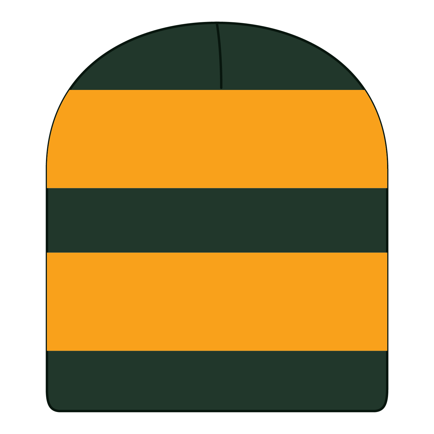 OTTO CAP 8 1/2" Beanie w/ Stripes 25