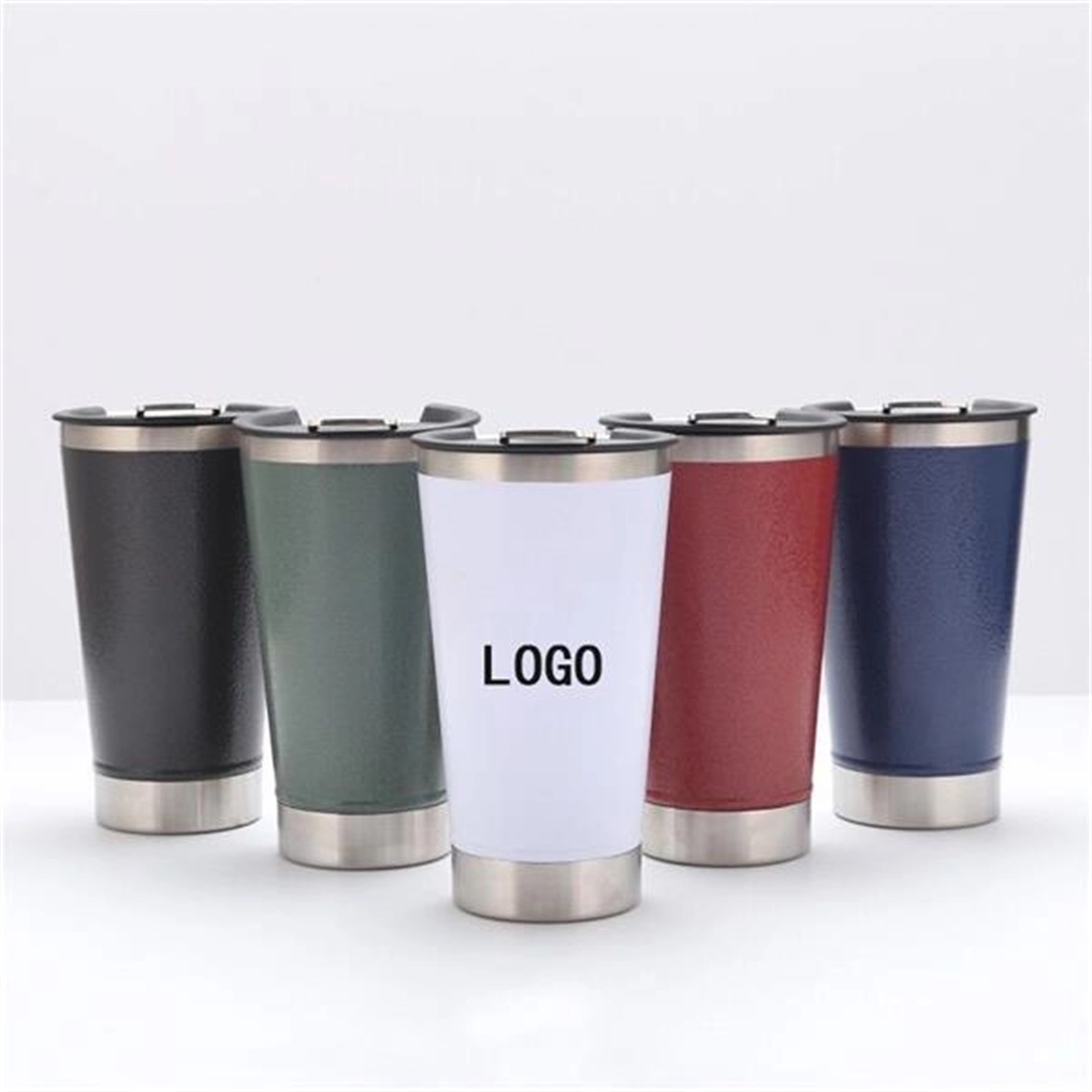 Classic Stay Chill Vacuum Insulated Pint Glass with Lid 1
