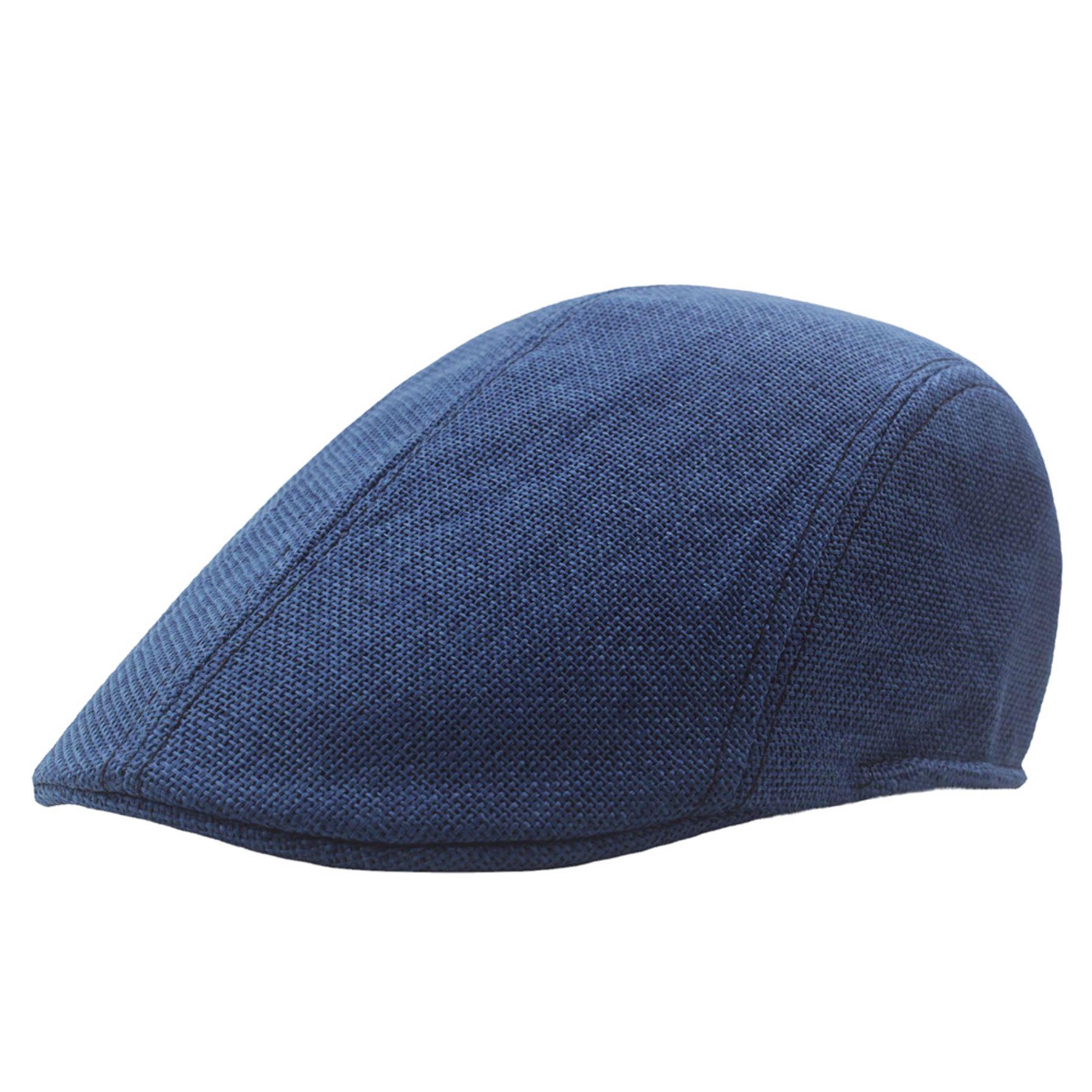 Imitation Cotton And Linen Forward Beret 7