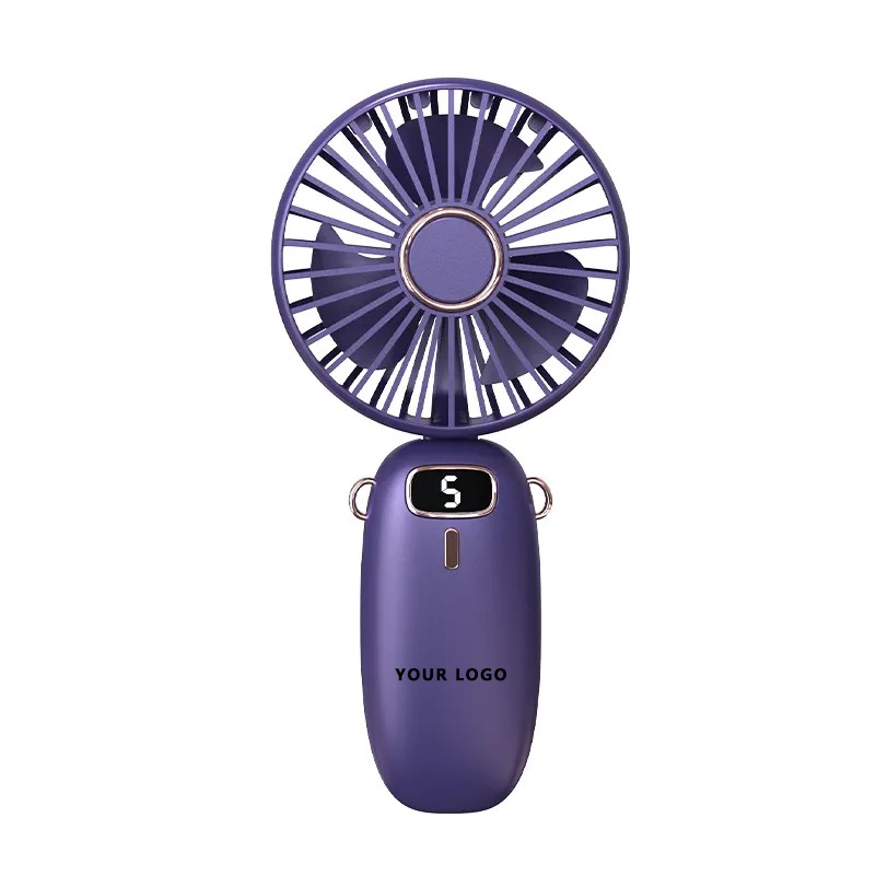 3000mAh Battery Operated Fan with LED Display 2