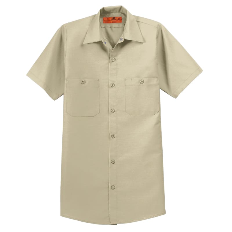 Red Kap Long Size, Short Sleeve Industrial Work Shirt. 16