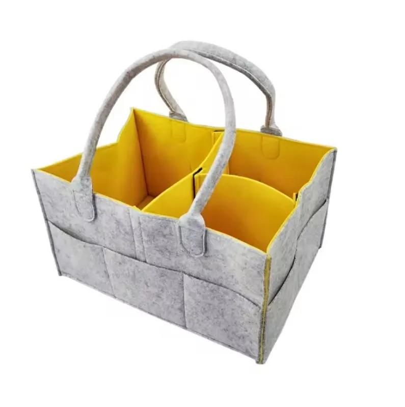 Felt Diaper Tote Organizer 5