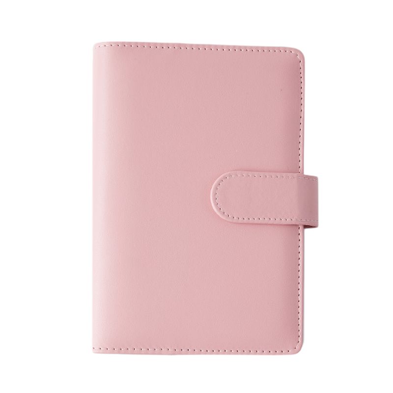 PU Leather A6 Business Travel Journal Diary Binder Notebook 5