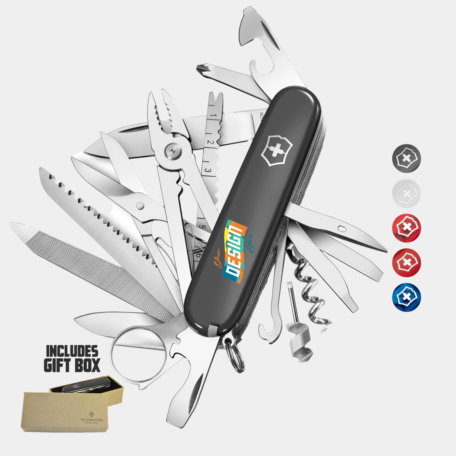 Victorinox® - Swiss Army SwissChamp Swiss Made Knife 2