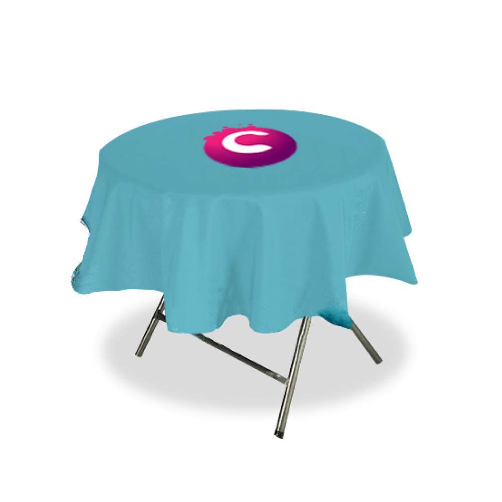 Table Cover Non-Fitted Round (60" Dia) 5