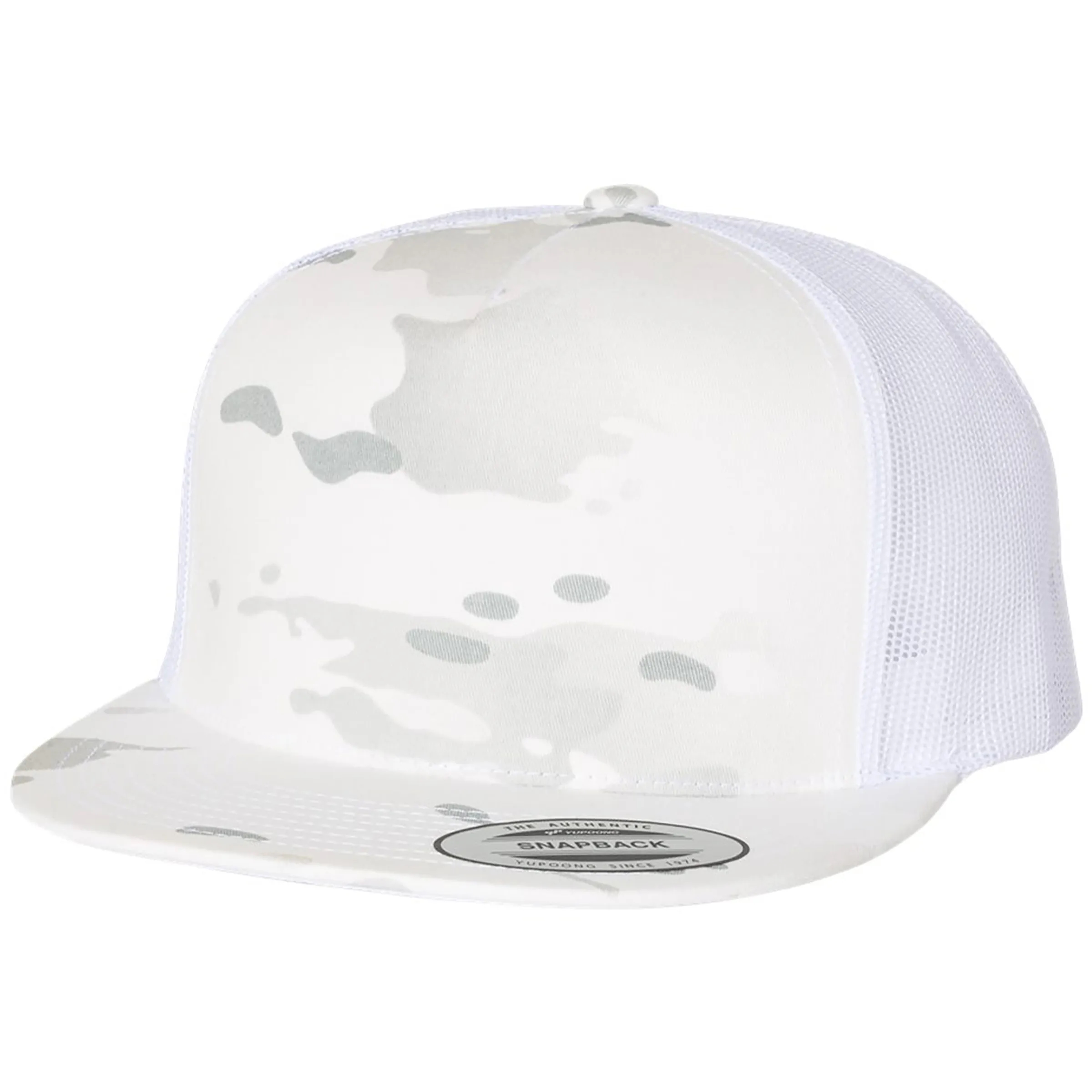 YUPOONG-CLASSIC FLAT BILL TRUCKER CAP 48