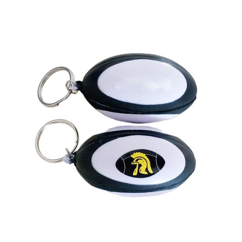 2 in 1 Football Keychain and Stress Reliever 2