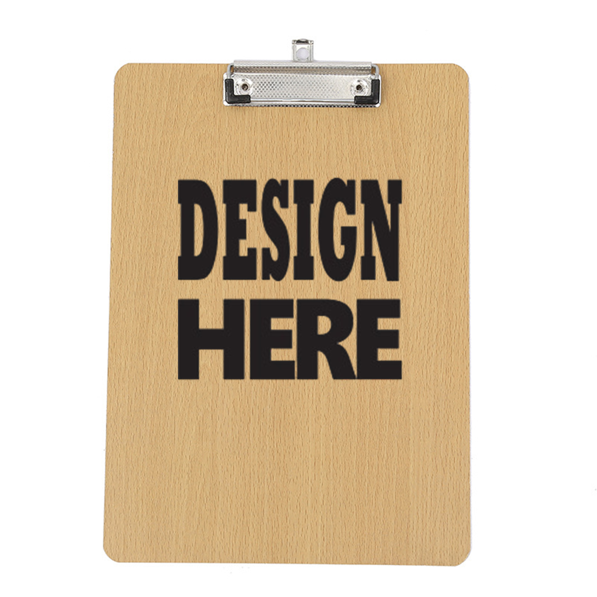 A4 Wooden Clipboard With Metal Clip 2