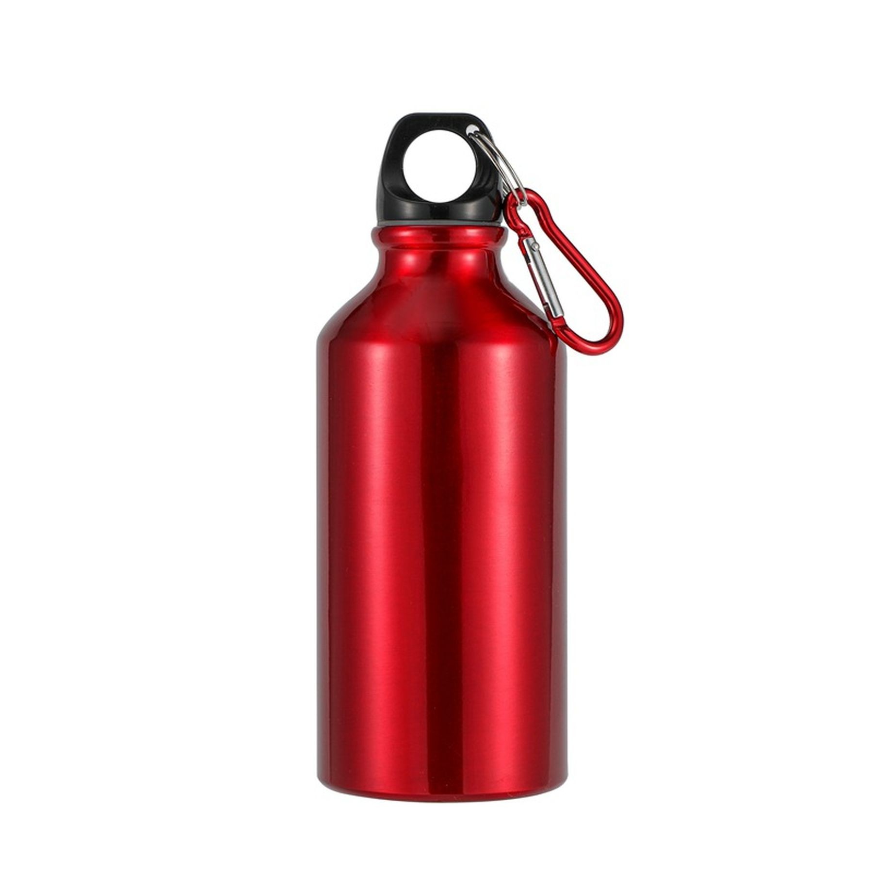 14 Oz Aluminum Water Bottle With Carabiner And Twist Cap 6