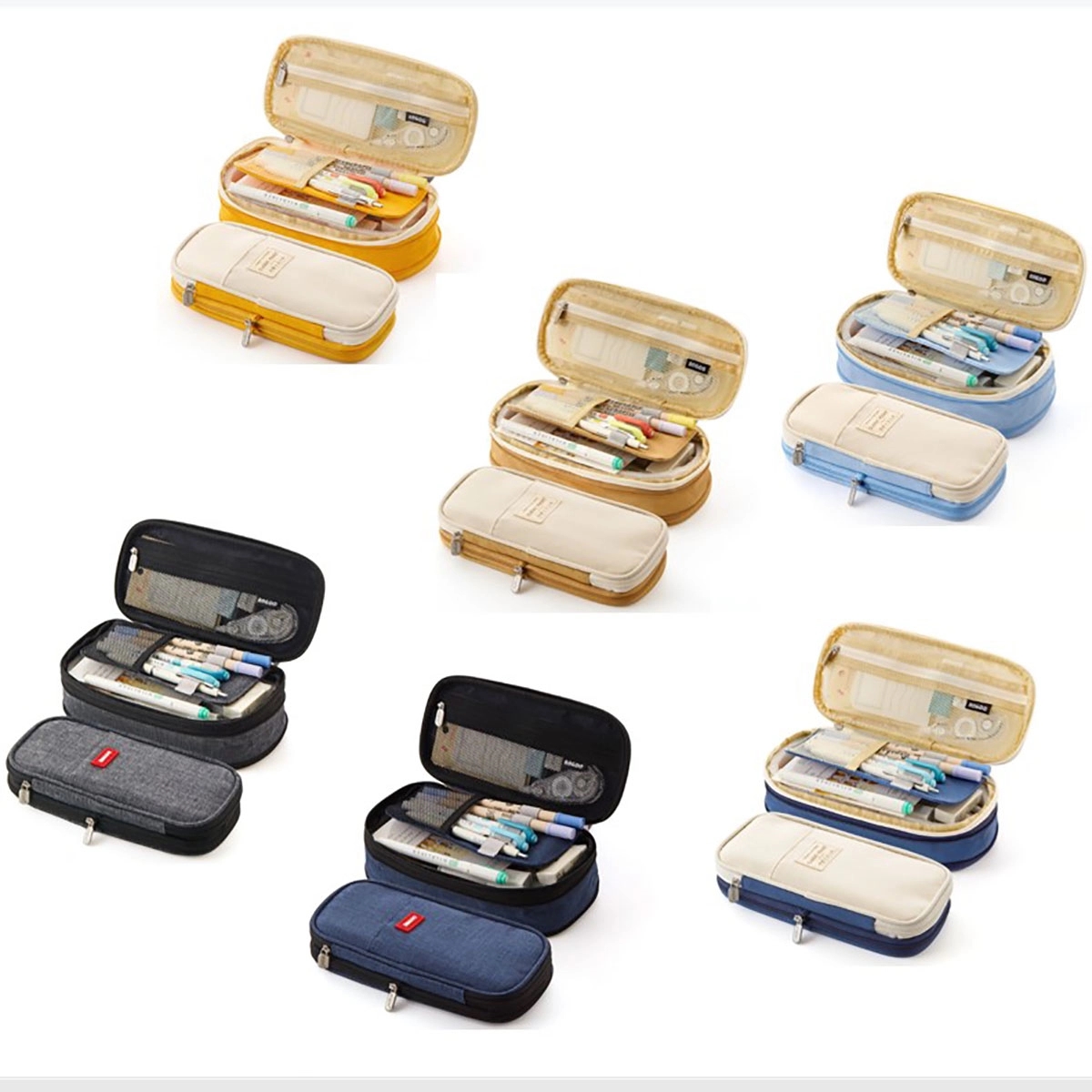 Big Capacity Pencil Case Canvas 1