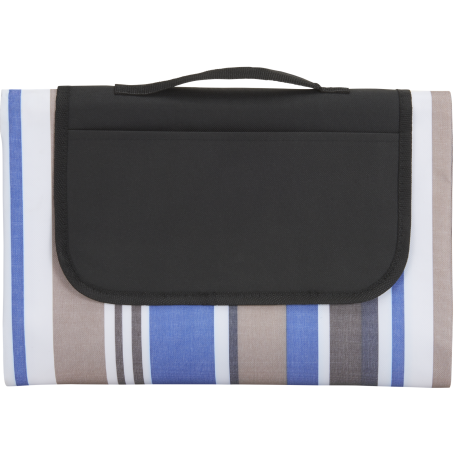 Oversized Striped Picnic and Beach Blanket 11