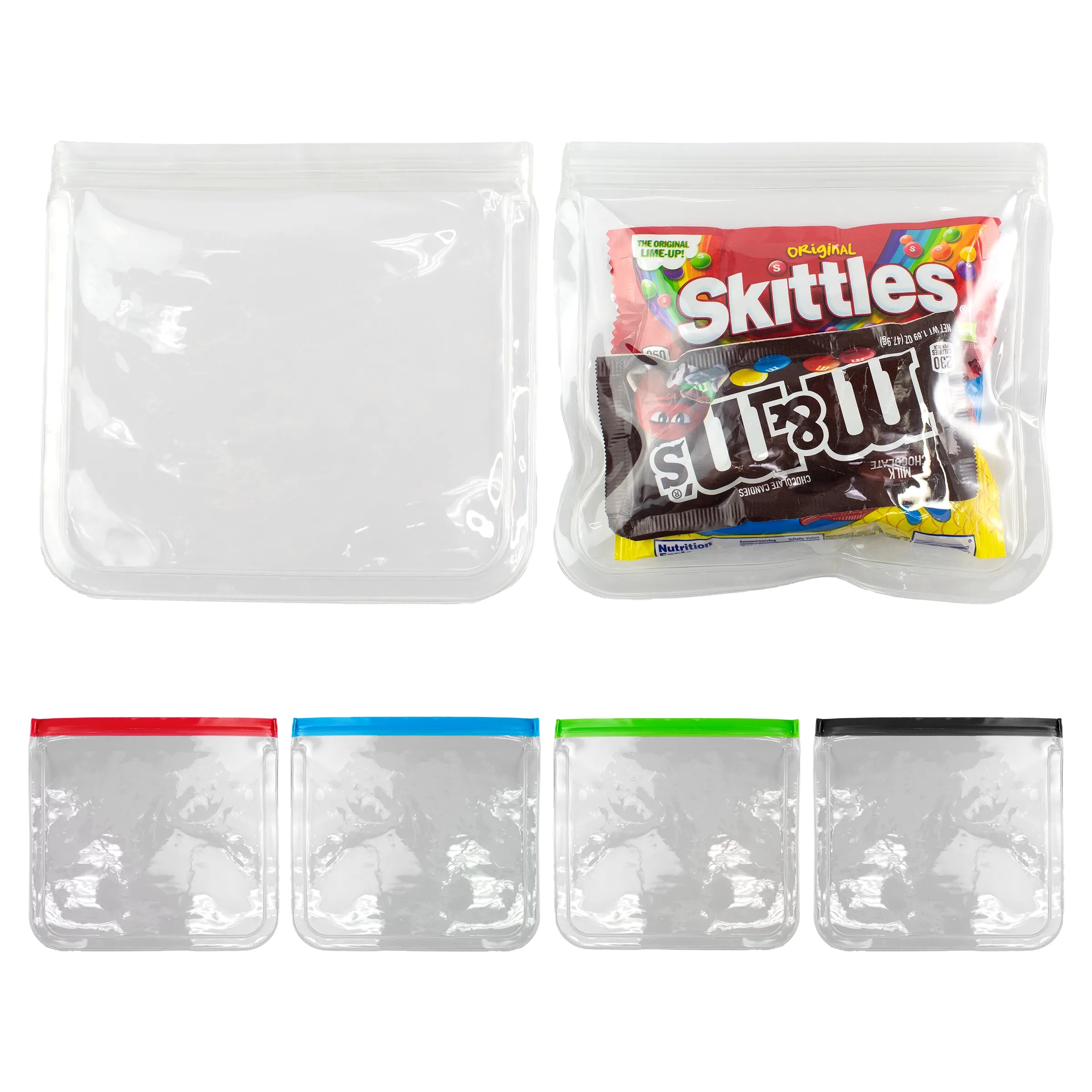 Reusable Clear Snack Bag 13