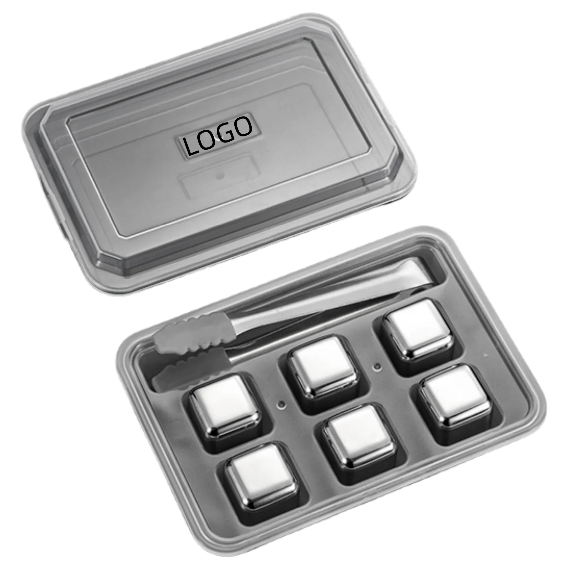Thickened 304 Stainless Steel Metal Whisky Stone 1