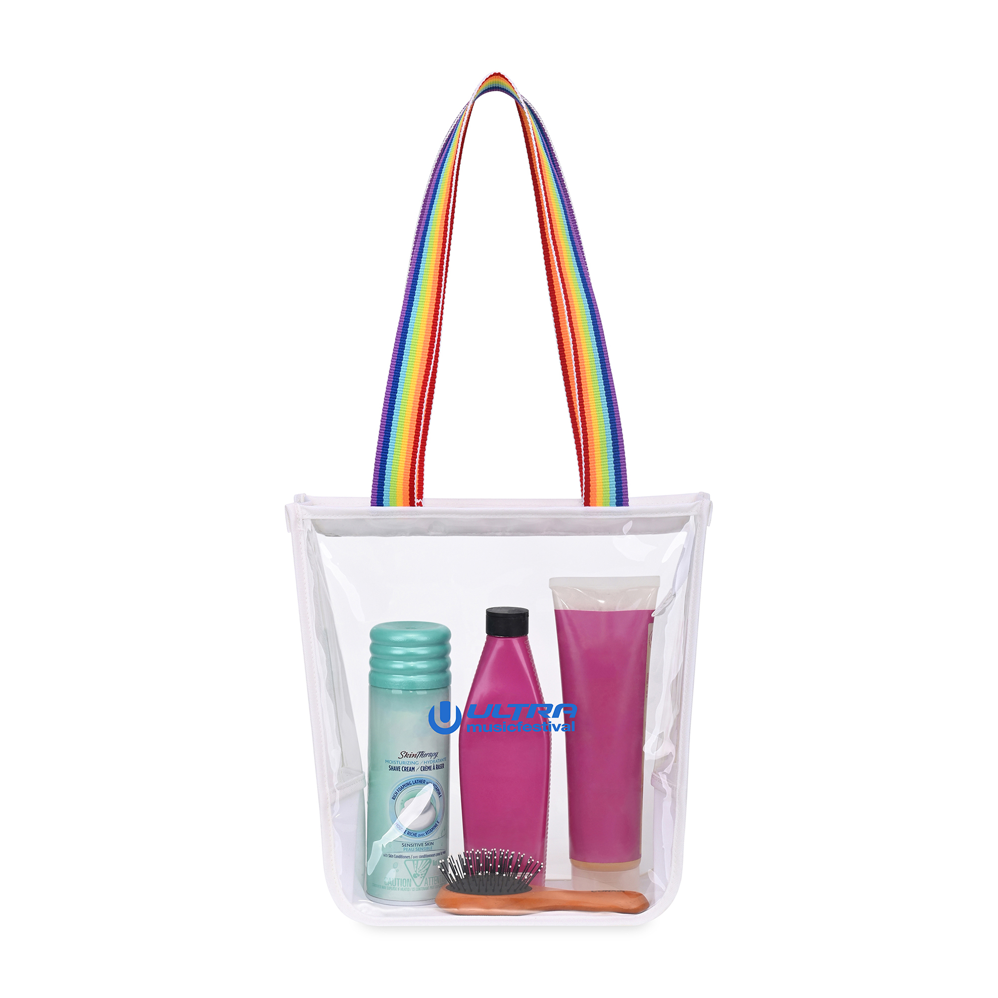 Sigma Clear Zippered Tote 7
