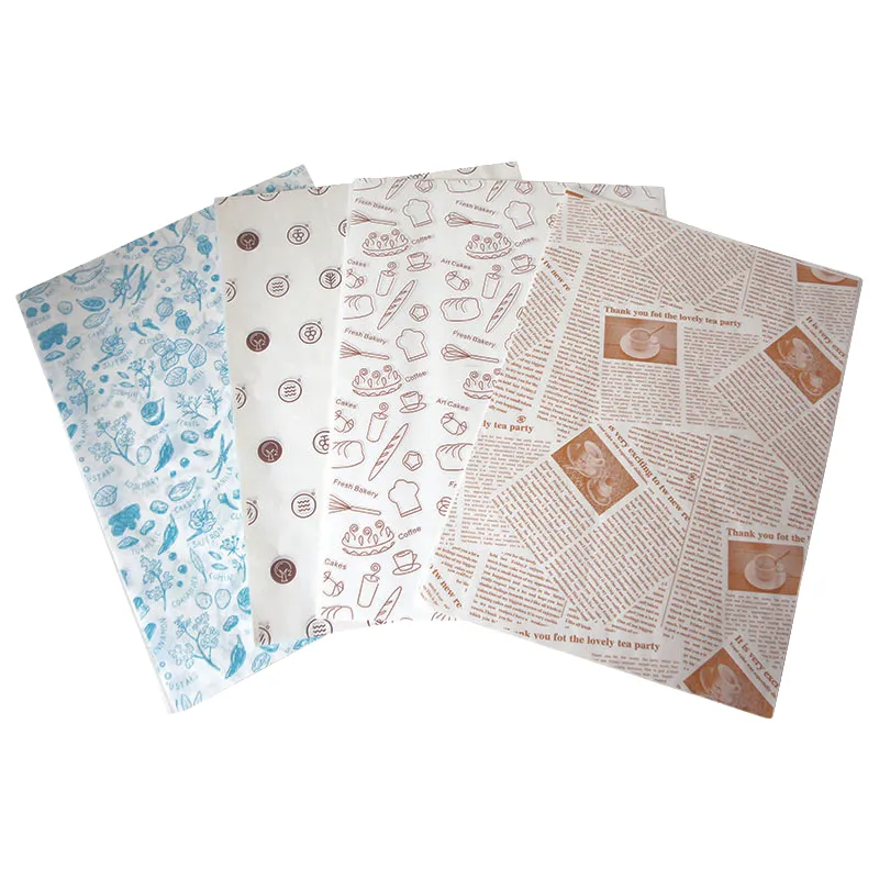 Custom Logo Hamburger Wrapping Paper 4