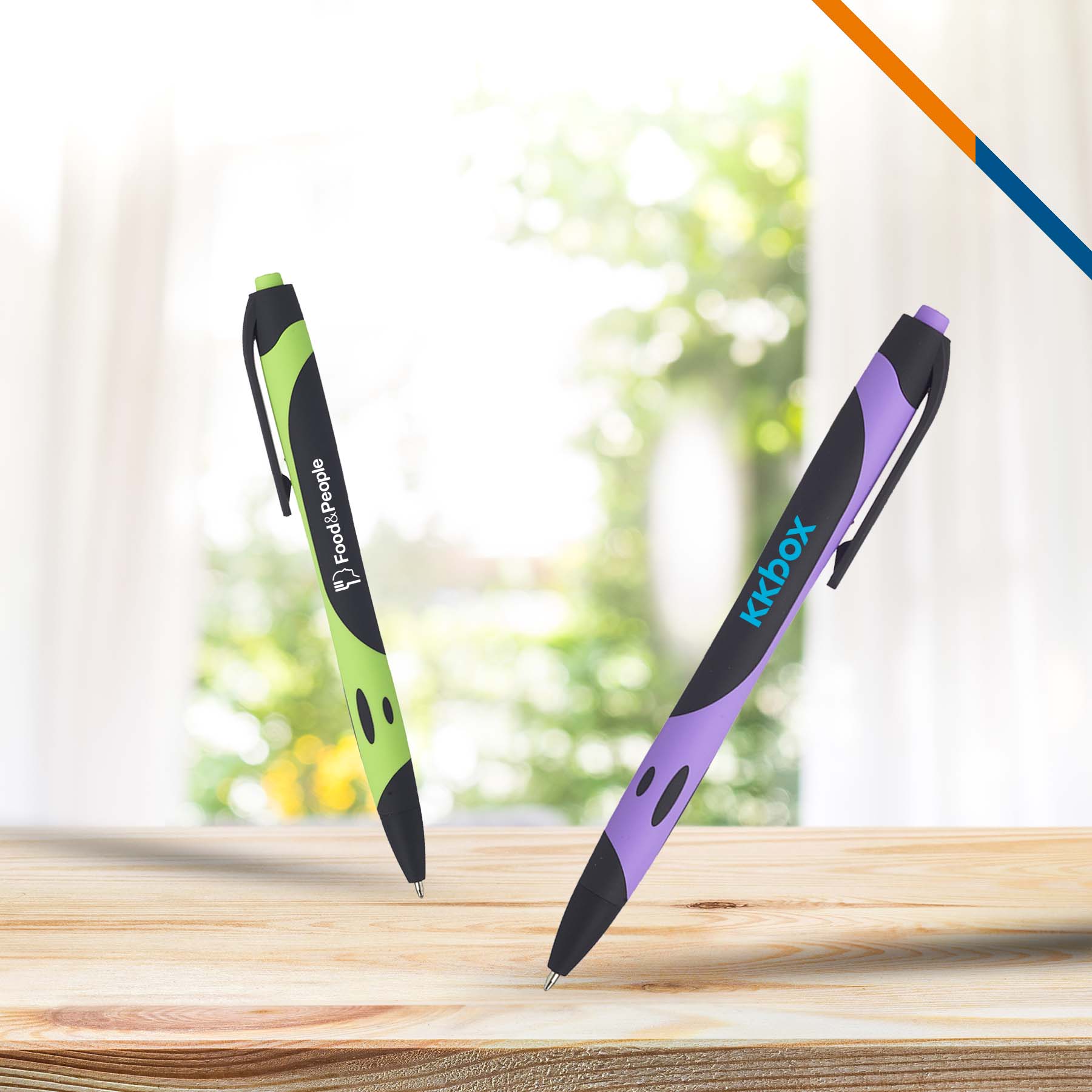 Mosa Rubberized BallPoint Pen 12
