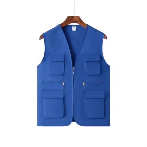 Multi-Pocket Volunteer Vest - Functional Utility Wear 5