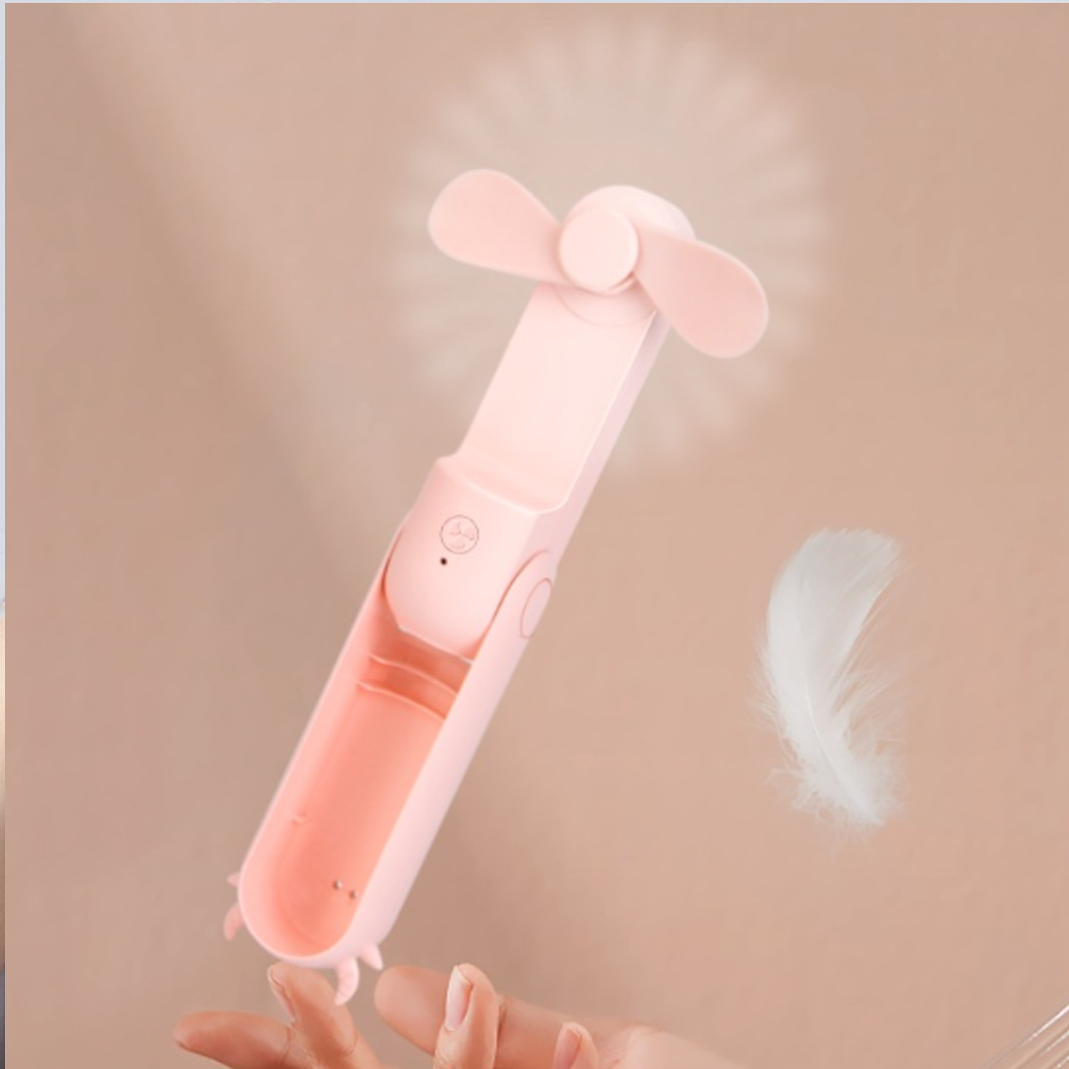 Portable USB Rechargeable Small Pocket Fan 4