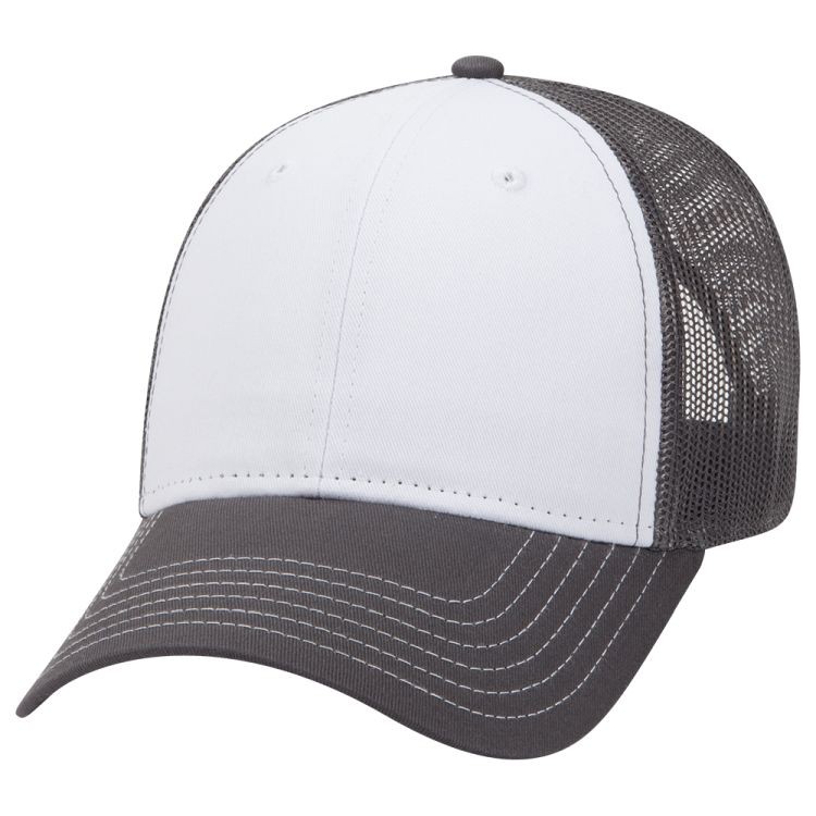 OTTO CAP® 6 Panel Low Profile Mesh Back Trucker Hat 92