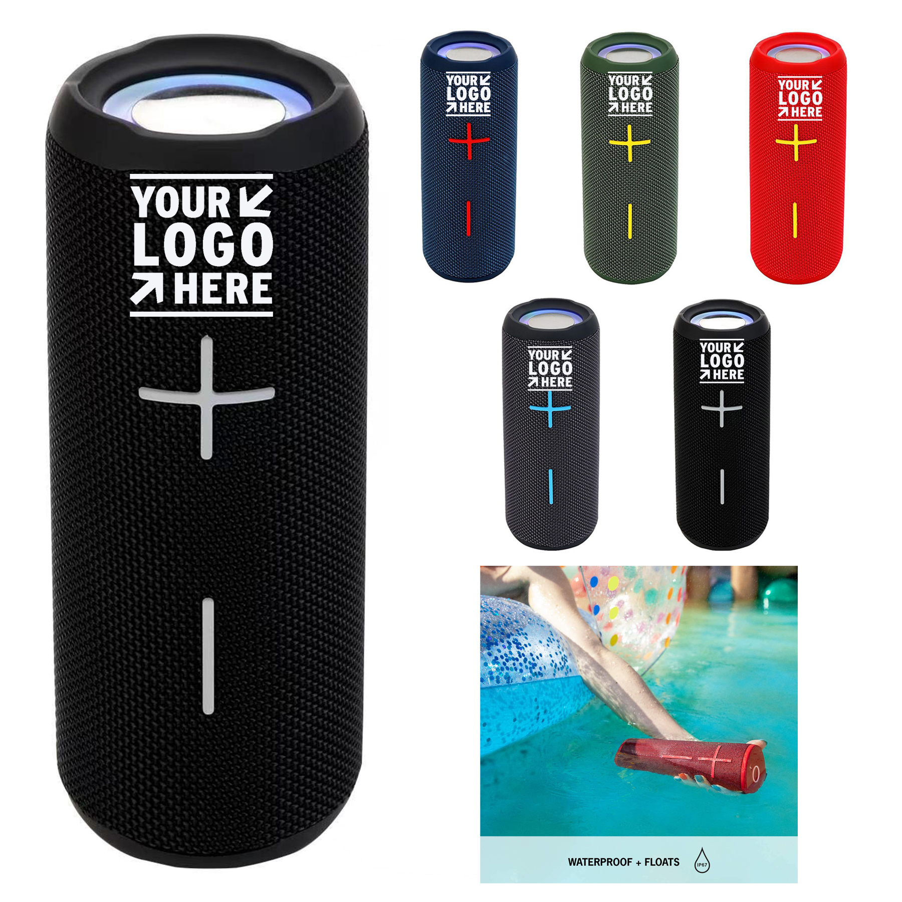 Portable Waterproof Bluetooth Speaker