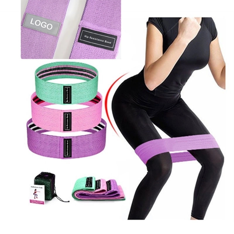 3 Different Strenth Fabric Resistance Exercise Booty Bands 1