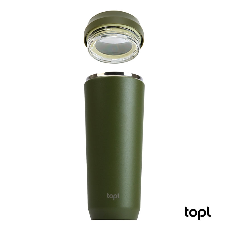 TOPL® 20 oz. Double Wall, Recycled Stainless Steel 360° Tumbler 123